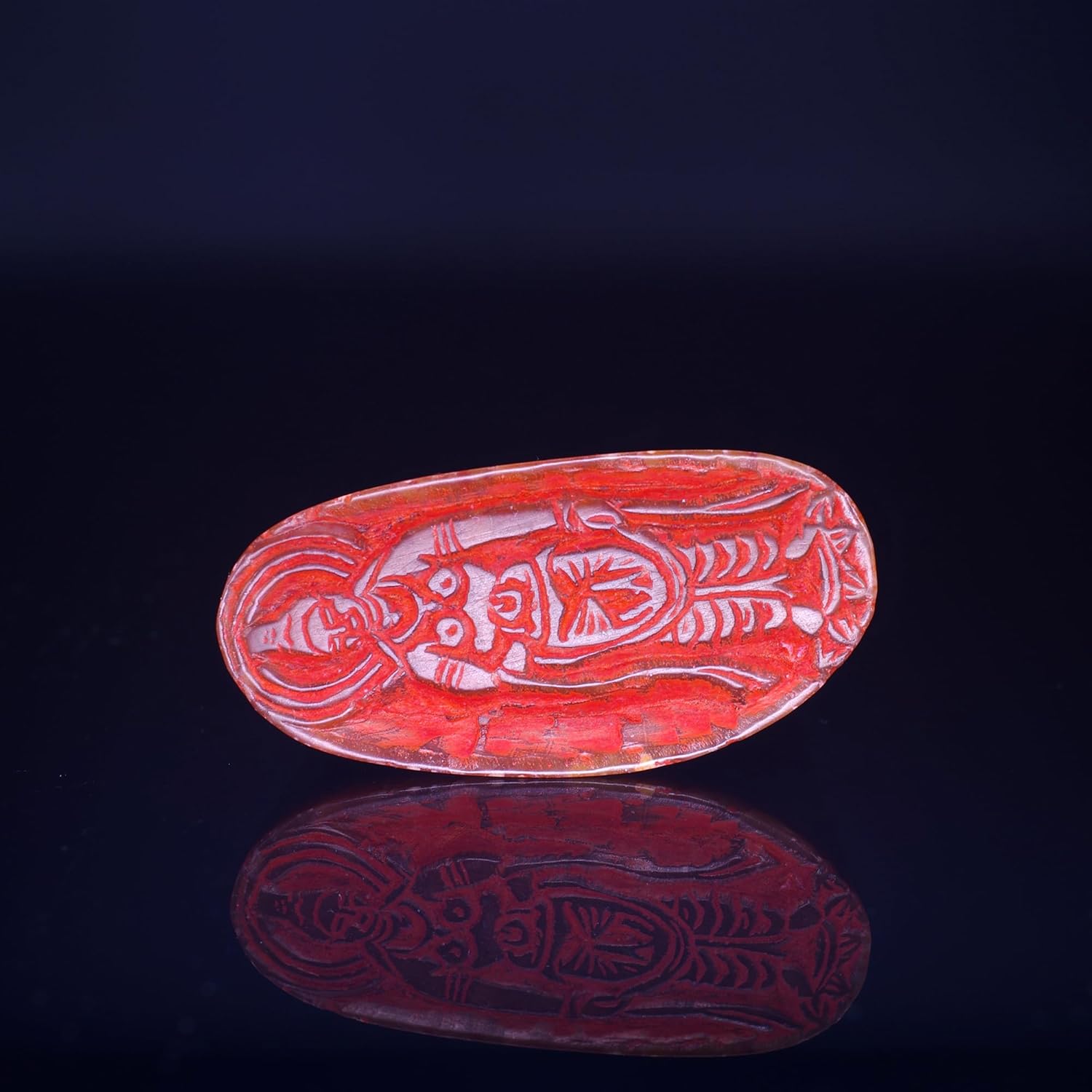 篆刻作品【室雅何須大】朱文印 遊印 篆刻印 手作り印 博悦堂K166